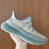 2021 Männer Frauen Turnschuhe Schwarz Reflektierende Sand Taupe Schwanz Licht Fade Wolke Weiße Asche Blaue Asche Pearl Laufschuhe Größe US4-13