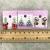 Random mix style 50Pairs lot Gold Gem Fashion Earrings whole earrings New fashion jewelry top quality HJ198251b