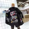 A jaqueta de outono Ma1 Bomber Coat China tem Hip Hop Swag Tyga Outerwear Long Style Casual Trench Coat 201128