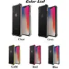 سعة 1.5 ملم حالة الغطاء الخلفي الأكريليك الشفافة لـ iPhone 12 11 Pro XS Max XR 7 Plus for Samsung S8 Note 9 J7 Prime Clear Gel TPU Case