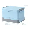 Accessories Packaging Organizers Foldable Storage Sundries Case Collapsible Book Box with Lid for Home Office Car Dorm Room
