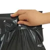 Hardirron nera poli mailer sacchetta di plastica busta di plastica autheal corriere deposito post spedizione sacchetti di posta nuovo materiale