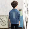 Jackets 2023 Fashion Spring Children Outwear Coat Kids Denim Jacket Baby Boys Girls Outerwear Long Sleeve Coats1