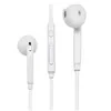 S6 S7 In Ear Auricolare J5 Auricolari per cuffie con controllo del volume del microfono Cuffie da 3,5 mm per Samsung Galaxy S8 S6 note 8 7 6 5 Bianco con scatola al dettaglio