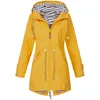 Women's Down & Parkas White Duck Jacket Women Winter Long Thick Coat Hooded Parka Warm Outdoor Hiking Clothes Windproof Luci22