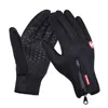 1 par Vinterhandskar utomhus Keep Wart Glove Windproect Non-Slip Thermal Touching Screen Gloves For Sport Cykel Riding Gauntlets