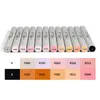 STA 12 Colors/Set Dual Tip Skin Tone Alcohol Markers for Professional Artist Permanent Marker Y200709