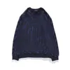 Mens hoodies 크루 넥 풀오버 프린트 스웨트 코튼 니트 스웨터 남성 여성 커플 까마귀 파리 패션 Swearshirt 3color