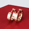 High Quality Fashion Designer Design Women Charm Stainless Steel Material Hypoallergenic Earrings Birthday Gifts