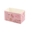 50st Cake Packaging Bagsand Wrapping Paper Tjockt Egg Toast Breat Breakfast Packaging Box Burger Oil Paper Paper Tray 201015230p