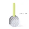 PET CAT Sand Shovel Round Open ABS Plastic Pet Cat Litter Scooper Cleaning Tool Home Pet Supplies Will and Sandy