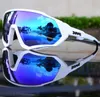 Polarized Lenses Mens Cycling Goggles Sunglasses Racing Sport Cycling Glasses Bike Bicycle Goggles Interchangeable 5 Lenses Cyclin8511694