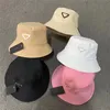 2022 Hoge Kwaliteit Emmer Hoed Designer Cap Voor Mannen Vrouw Caps Beanie Casquettes Visser Emmers Hoeden Patchwork Mode Zomer Zonneklep 01