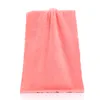 Ręczniki kąpielowe Pure Color Twarz Ręcznik Woda Dla Dzieci Unosić Miękkie Ręczniki Travel Travel Portable Coral Fleece Microfiber Home Textiles YW39