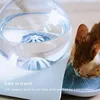 Bubble Automatic Pet Water Fountain Cat Bottle Dog Bowls Pet Food Container Interactive Feeding Dispenser Y200917