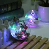 Nouvelles idées pour 2020 Flocon de neige Transparent Boule de Noël Célébration Décoration LED Boule de Noël Décorations d'événements de Noël T3I51308