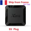 سفينة فرنسا إلى أوروبا X96Q TV Box Android 10.0 Smart Allwinner H313 Quad Core Support 4K Set Top Box Player