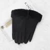 Gants dames automne et hiver Plus velours épais chaud daim résistant au froid écran tactile en plein air cyclisme conduite gants 3662256