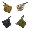 Sacs de rangement pour homme de couleur pure motif de Camouflage à l'extérieur mouvement Anti-contrefaçon numérique un sac à bandoulière 29ca J2