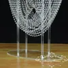 24 Inches Tall Wedding Crystal Centerpieces Clear Flower Chandeliers Acrylic Flower Stand Table Centerpiece Wedding Decor 201204