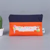 Sublimación Bolsas de lápices en blanco Bolsas de cosméticos Estuches de lápices con cremallera de lona Bolso de maquillaje para mujer Bolsos de moda Bolsas M DREAM B ZEG