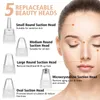 Aspirador de pó removedor de cravo pontos pretos rosto nariz profundo poros acne espinha remoção sucção dispositivo beleza ferramentas cuidados com a pele 26