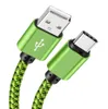Micro USB Charging Charger Cable 3FT Long Premium Nylon Braided USB TYPE C Cable Sync data Charger Cord for Android Cellphone
