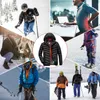 4XL Electric Heating Cotton Coat Men Women USB Charging Heated Jacket w Removable Hood for Camping Fishing Snowboarding Skiing301Z3611248