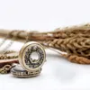 Маленькая сова старинные флип карманные часы кварцевые движения 27 мм женское ожерелье корейский свитер цепи мода мода часы студент висит часы