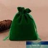 5 pcs / parti 15 * 20cm 17 * 23 20 * 30 Stor storlek Velvet Pouches Smycken Förpackning Display Drawstring Packing Gift Bags Pouches Brand