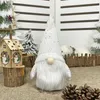 Holiday Gnome Handmade Szwedzki Tomte Boże Narodzenie Elf Dekoracje Dekoracje Dekoracje Dzięki Dawanie Dnia Dzieci Prezenty JK2011PH