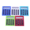 Mignon mini examen étudiant apprentissage essentiel petite calculatrice portable couleur multifonctionnel petit carré calculatrice à 8 chiffres RRB13204