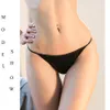 G-string Underwear Sexy Panties Briefs For Women Silk Sexy Thongs T Back Female Adjustable Strips Tangas stringi LJ200822