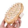 wooden massage comb