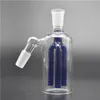 Glas-Aschefänger-Recycler, drei Filter, Perc-Aschefänger, 14-mm-18-mm-Adapter, Raucherzubehör für Glasbong