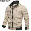 Top Quality Men's Function of The Wind Brand Jacket Casual Streetwear Tactical Bomber Windbreaker Jackets Autumn Winter 220212