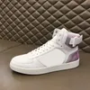 Stivali Rivoli Scarpe di lusso Sneakers vintage Pelle di vitello High Top Designer Sneaker Uomo Donna Arcobaleno Multi Suola in gomma Scarpe da ginnastica Runner Scarpe casual