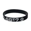 1PC GOT7 We gaan siliconen armband geweldig voor muziekfans om te laten zien hoe u uw idool ondersteunt