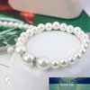 3pcs / set pearl smycken uppsättningar för kvinnor imitation pärlhalsband armband örhängen sätta smycken för kvinnor fest smycken