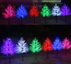 2M 1152LED S brillant LED fleur de cerisier arbre de noël éclairage étanche jardin paysage décoration lampe pour fête de mariage 316K