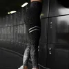 2019 Lady Gold Stamp Print Stretchy High Waist Seamless Leggings Yoga Pants Trousers Energy Seamless Leggings Gym Girl leggins H1221