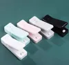 Conjuntos de organização de armazenamento de alimentos Charging Sealer Mini Sealercutter Portátil para Snack Plástico PVC Sacos de Piquenique Ao Ar Livre