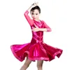 Professional Latin Dance Dress For Children'S Plus Size Ballroom Performance Clothing Girls Samba Rumba Dresses DL47201