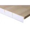 Stick on c Channel Insert Strip Flat u Clip Self Adhesive Wood Metal & Plastic Shelf Upc Label Holder