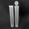 Pre Rolled Tube Blunt Joint Scharnierende Flip Deksel Knijpfles Kindveilige Clear Kleur 118 Mm Buizen Voor Preroll Blunts dhl Gratis