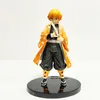 Agatsuma Zenitsu PVC -actiecijfers Thunderclap en Flash Effect Anime Kimetsu No Yaiba Figurine Model Toys 201202247B6775395