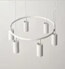 Nordic Brief Spot Chandelier Lighting Designer Rotatable Lights Fixture/Suspension For Living Room/Bedroom/Dinning Room