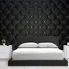 PO PO Custom Papel de pantalla 3d Black Luxury Blof Roll Mural Sala de estar TV Sofá Decoración del hogar Decoración de la pared Papel de Parede Sala 3D6009126