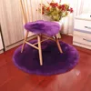 Mattor stol täcker mjuk konstgjord fårskinn matta tvättbar sovrum matta ull varm hårig mattan säte päls område rugs1