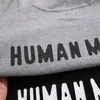 Human Made Thermique à manches longues Waffle T-shirt pour hommes femmes Harajuku t-shirt Hip Hop t-shirt Streetwear Gym Vêtements Punk Tee Top 201125